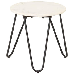 vidaXL Side Table | White and Black 1