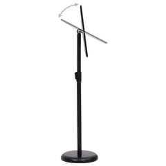 vidaXL A4 Pedestal Poster Stand Black Aluminium Alloy 5