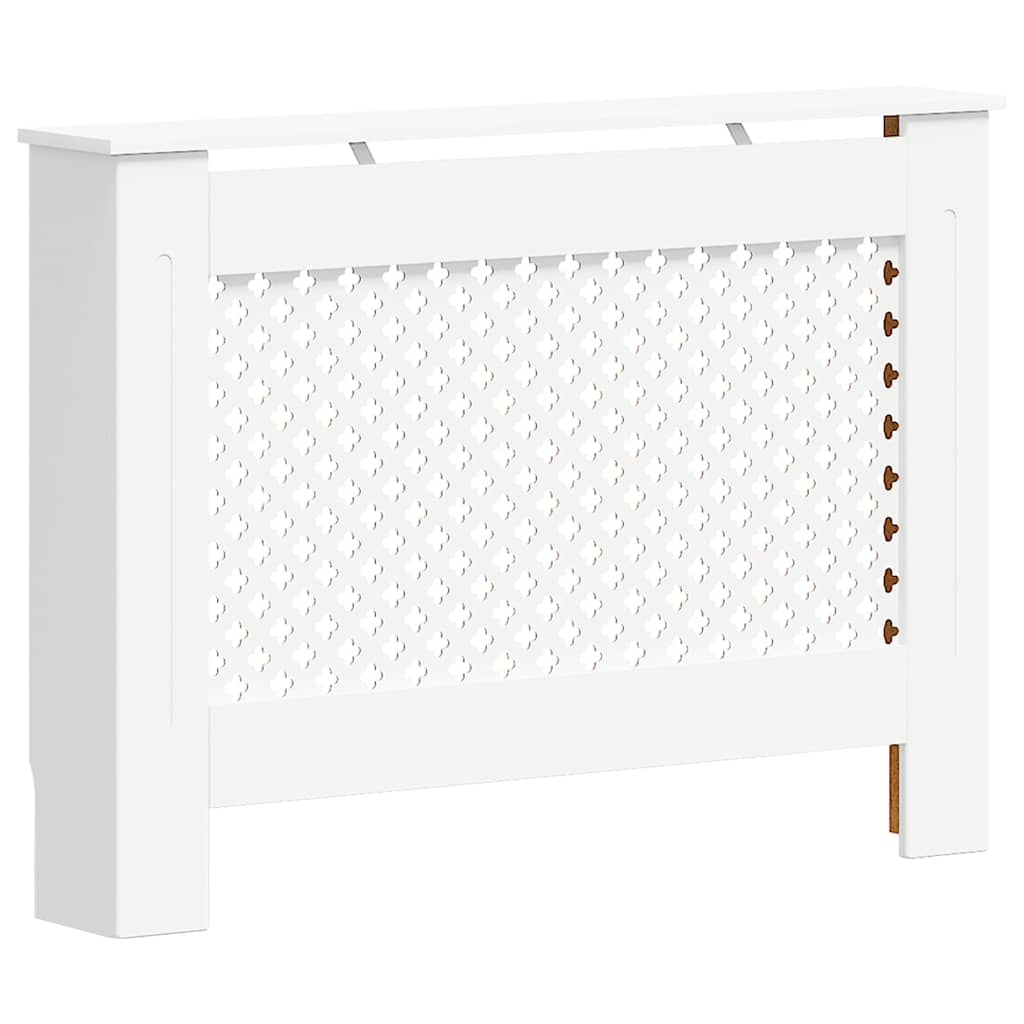 Radiator Covers White 112x19x81.5 cm MDF 2 pcs 112 cm