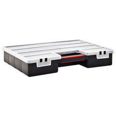vidaXL Assortment Boxes 2 pcs with Adjustable Dividers 460x325x80 mm Plastic 3