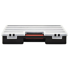 vidaXL Assortment Boxes 2 pcs with Adjustable Dividers 460x325x80 mm Plastic 4