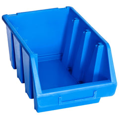 vidaXL Stacking Storage Bins 20 pcs Blue Plastic 2