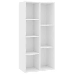 vidaXL Book Cabinet | White | Engineered Wood | Medium | Book Cabinet 2