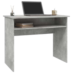 vidaXL Desk | Concrete grey | Engineered wood | Compact | Desk | Rectangular 3