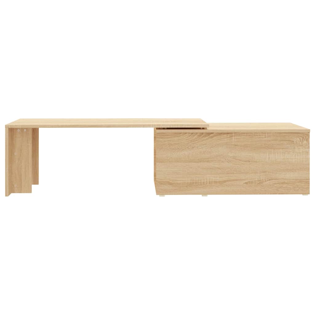 vidaXL Coffee Table | Sonoma oak | Engineered wood | Larger size | Coffee Table 6