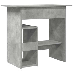 vidaXL Desk | Concrete Grey | Engineered Wood | Compact | Sleek | Desk 6
