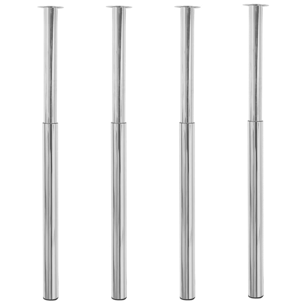 vidaXL Telescopic Table Legs 710 mm-1100