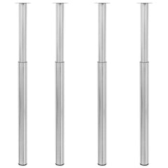 vidaXL Telescopic Table Legs 710 mm-1100