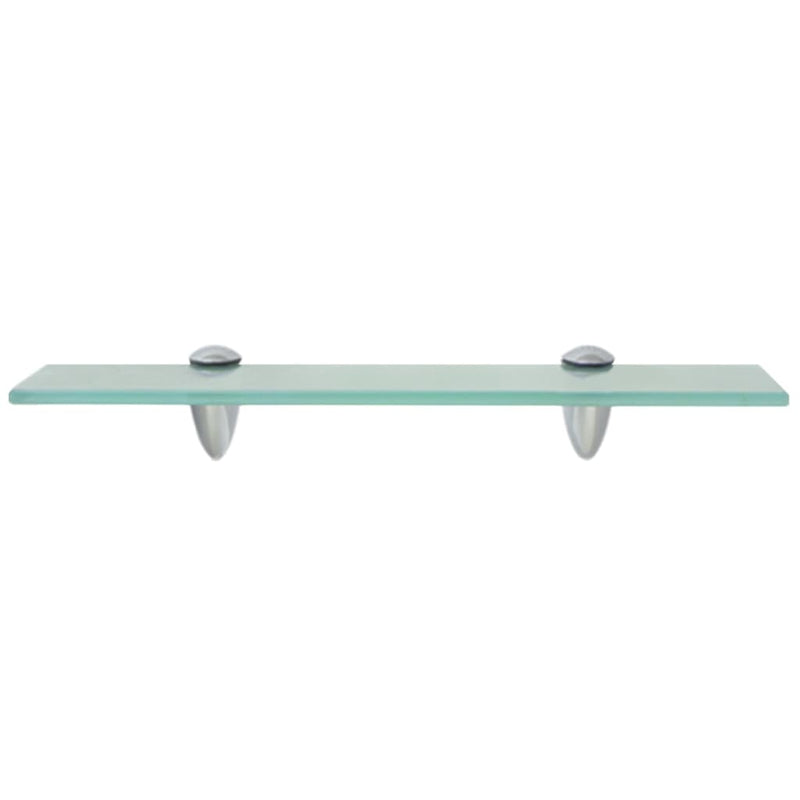 Floating Shelves 2 pcs Glass 40x10 cm 8 mm