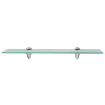 Floating Shelves 2 pcs Glass 50x10 cm 8 mm