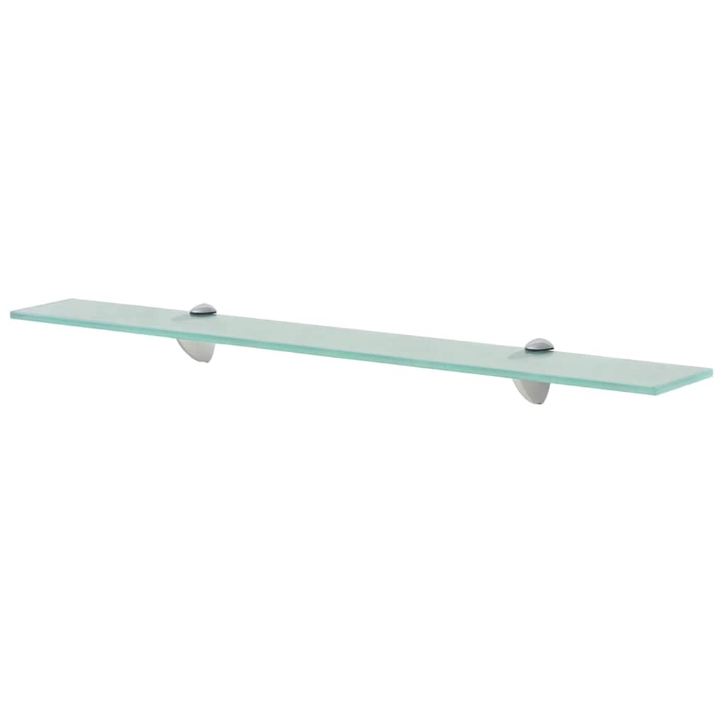 vidaXL Floating Shelf | Set of 2 | Clear | Tempered safety glass | 70x10 cm 2