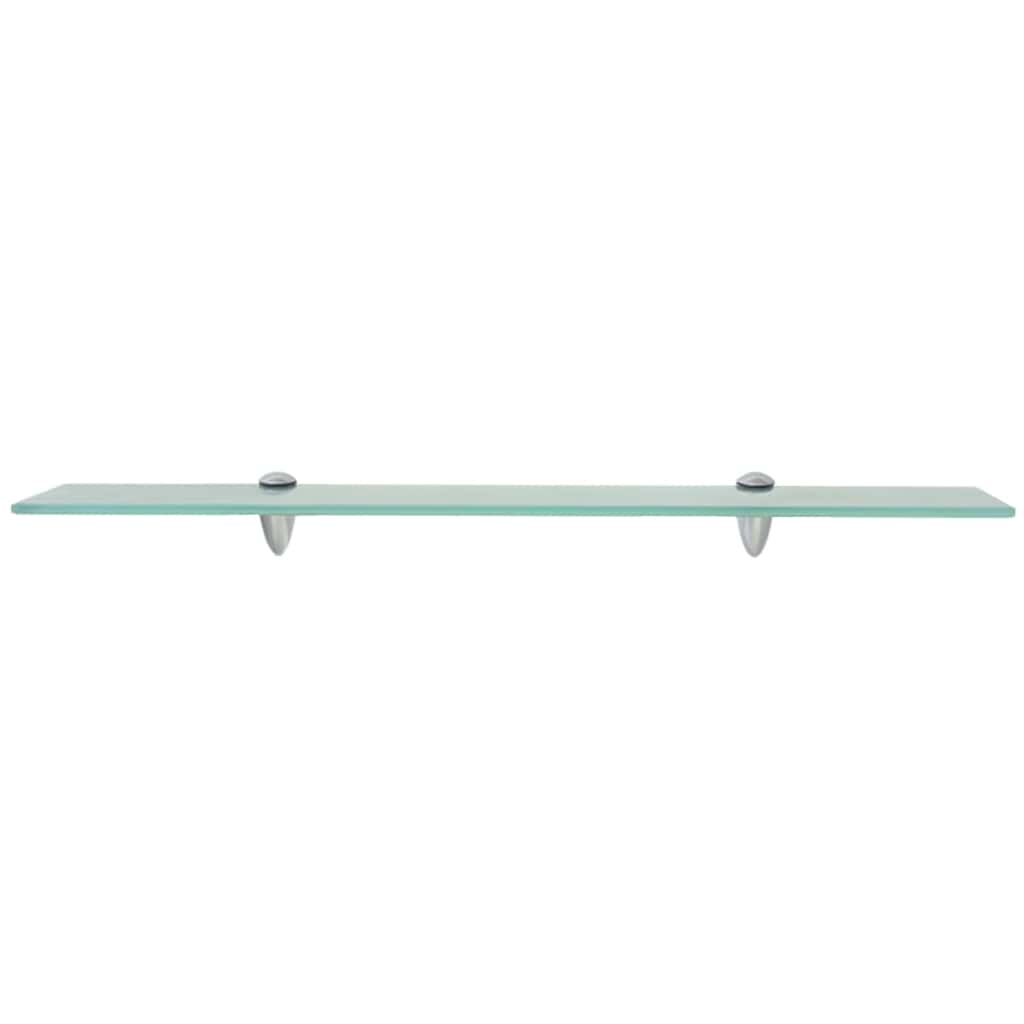 vidaXL Floating Shelf | Set of 2 | Clear | Tempered safety glass | 70x10 cm 3