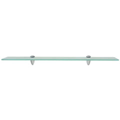 vidaXL Floating Shelf | Set of 2 | Clear | Tempered safety glass | 70x10 cm 3