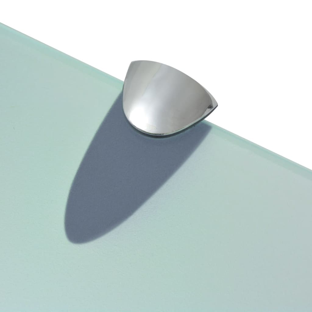 vidaXL Floating Shelf | Set of 2 | Clear | Tempered safety glass | 70x10 cm 5