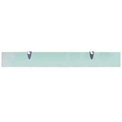 vidaXL Floating Shelf | Set of 2 | Clear | Toughened safety glass | 80 x 10 cm 4