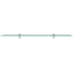 vidaXL Floating Shelf | Set of 2 | Clear | Tempered safety glass | 90x10 cm 3