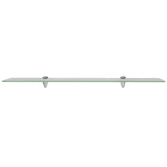 vidaXL Floating Shelf | Set of 2 | Frosted | Tempered safety glass | 80x10cm 3