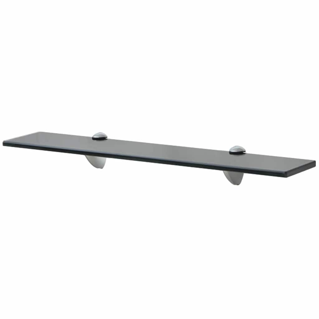 vidaXL Floating Shelves 2 pcs Glass 60x20 cm 8 mm 2