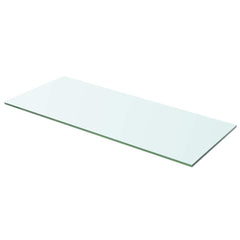 vidaXL Glass Panel | Set of 2 | Clear | Tempered Glass | 60x20 cm | Durable 2