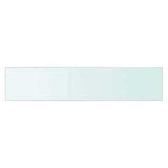 vidaXL Glass Panel | Set of 2 | Clear | Tempered glass | 70x15 cm | Durable 3
