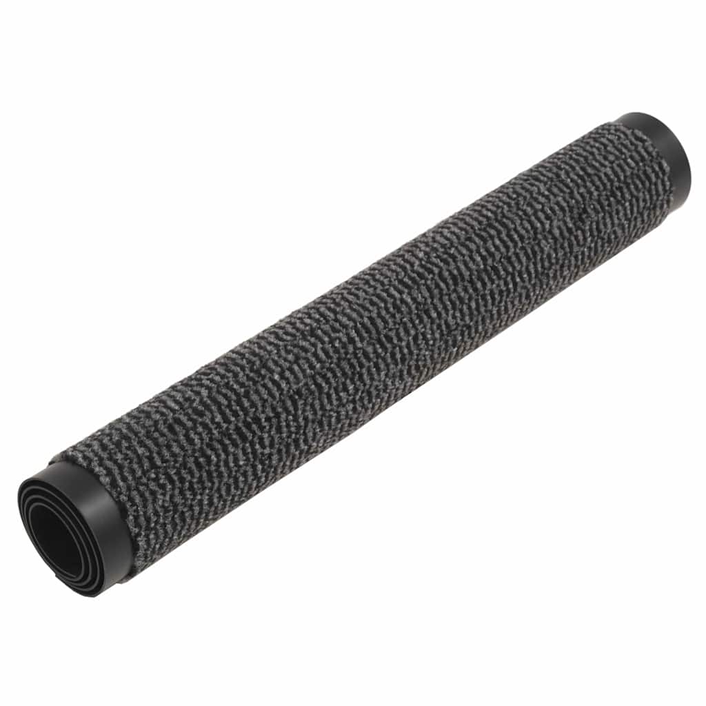 vidaXL Door Mat | Set of 2 | Anthracite | Polypropylene | 40x60 cm | Non-slip 3