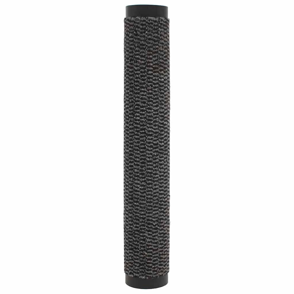 vidaXL Door Mat | Set of 2 | Anthracite | Polypropylene | 40x60 cm | Non-slip 4
