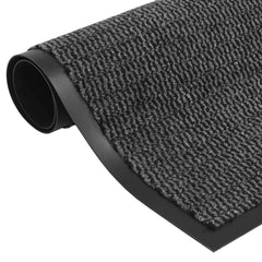 vidaXL Dust Control Mats 2 pcs Rectangular Tufted 80x120 cm Anthracite 2