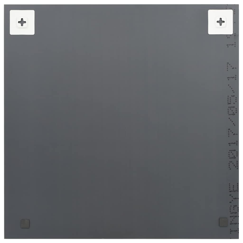 vidaXL Wall Mirror | Set of 2 | Transparent | Glass | 50x50 cm | Mirror 3