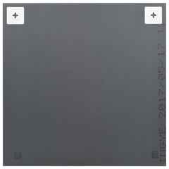 vidaXL Wall Mirror | Set of 2 | Transparent | Glass | 50x50 cm | Mirror 3