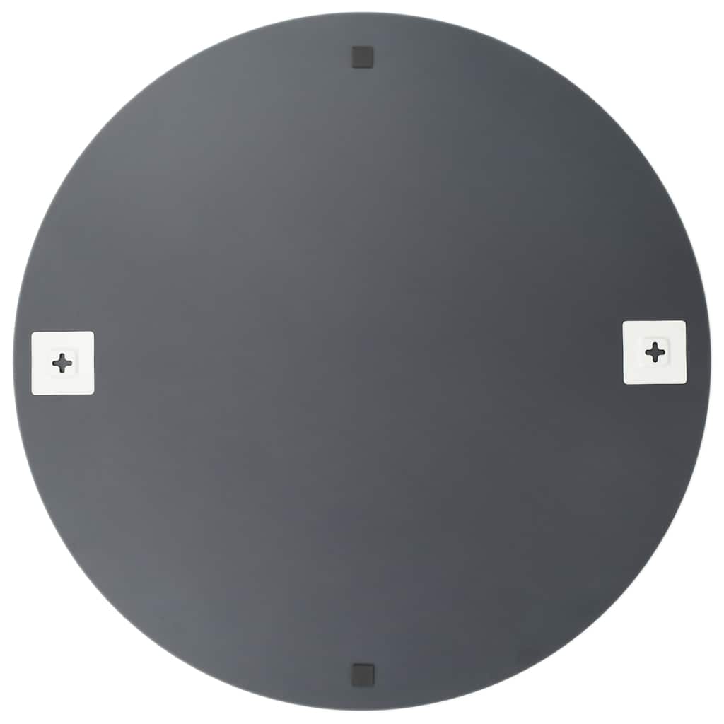 vidaXL Wall Mirror | Set of 2 | Transparent | Glass | 50 cm | Decorative Inlays 3