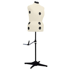 Adjustable Dress Form Female Size 33-40 Cream L