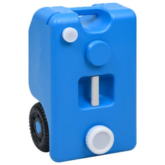 30131 vidaXL Wheeled Water Tank for Camping 25 L Blue 3
