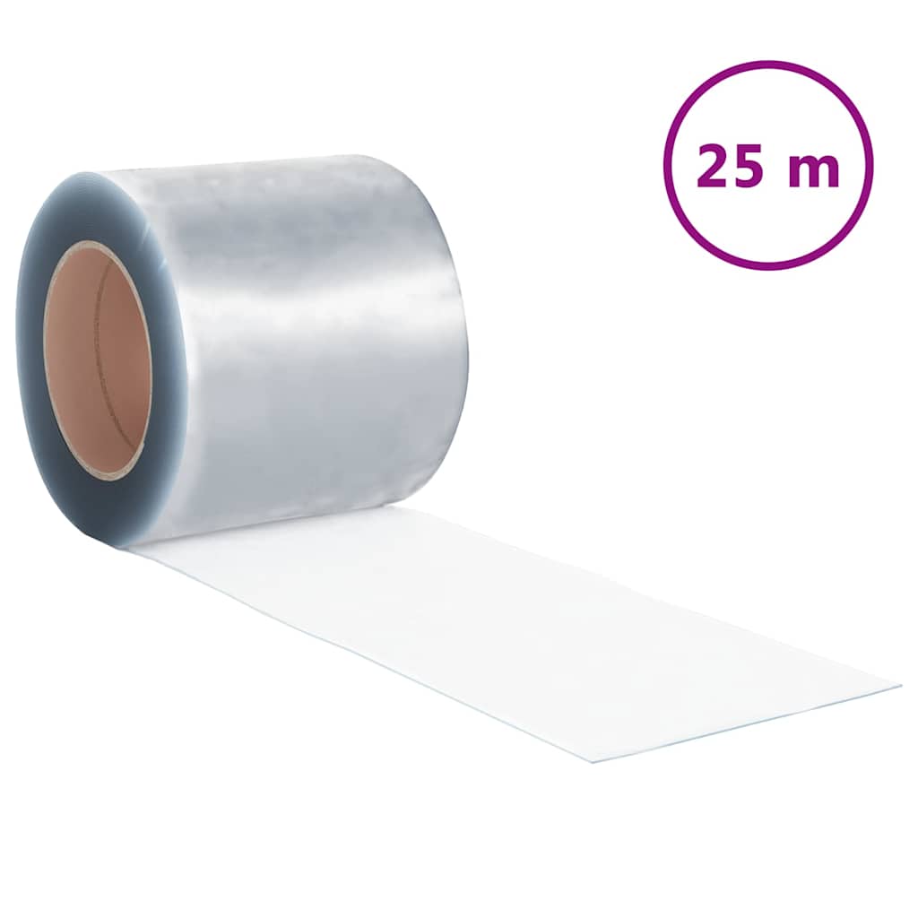 vidaXL Strip Curtain Roll PVC 1.6 mm x 200mm 25 m 2