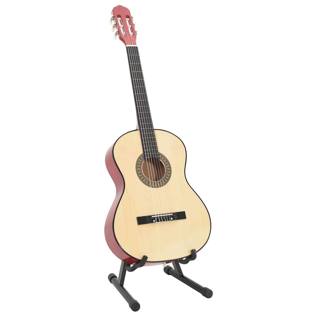 vidaXL 12 Piece Classical Guitar Beginner Set 4/4 39 3