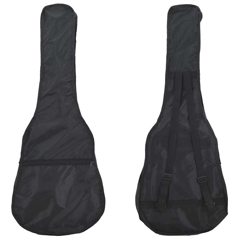 vidaXL 8 Piece Classical Guitar Beginner Set Blue 3/4 36" 4