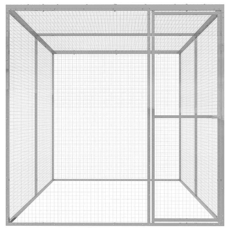 Cat Cage 3x1.5x1.5 m Galvanised Steel