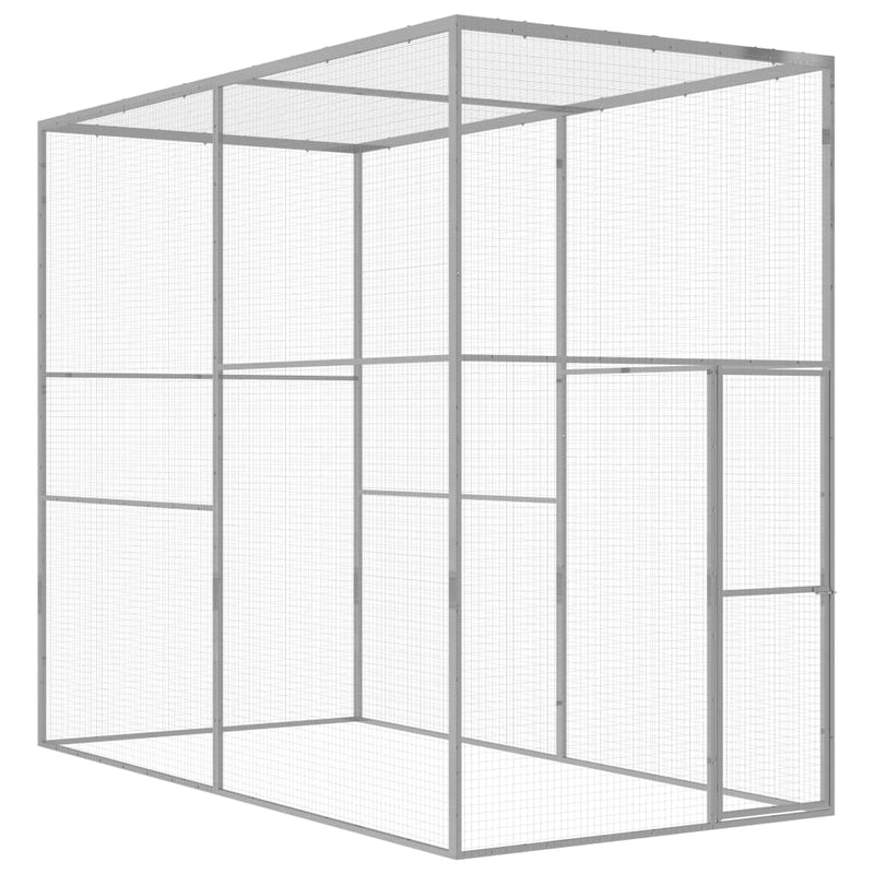 Cat Cage 3x1.5x2.5 m Galvanised Steel