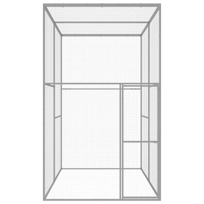 Cat Cage 3x1.5x2.5 m Galvanised Steel