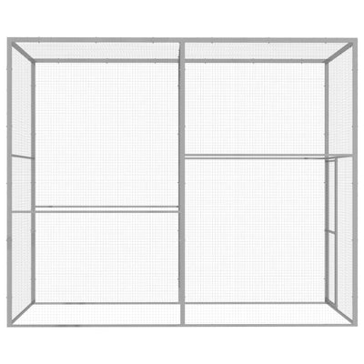 Cat Cage 3x1.5x2.5 m Galvanised Steel