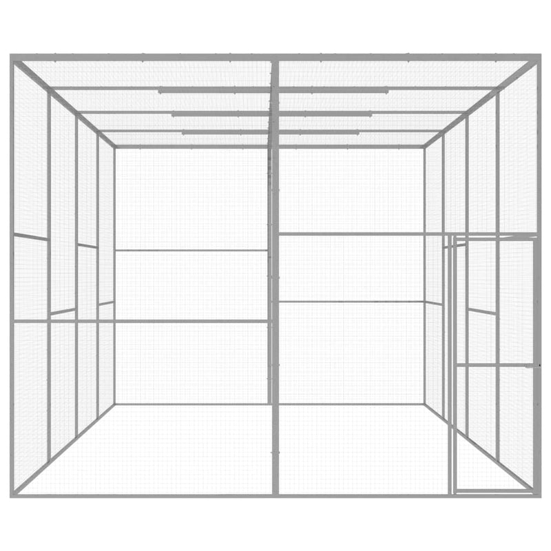 Cat Cage 6x3x2.5 m Galvanised Steel