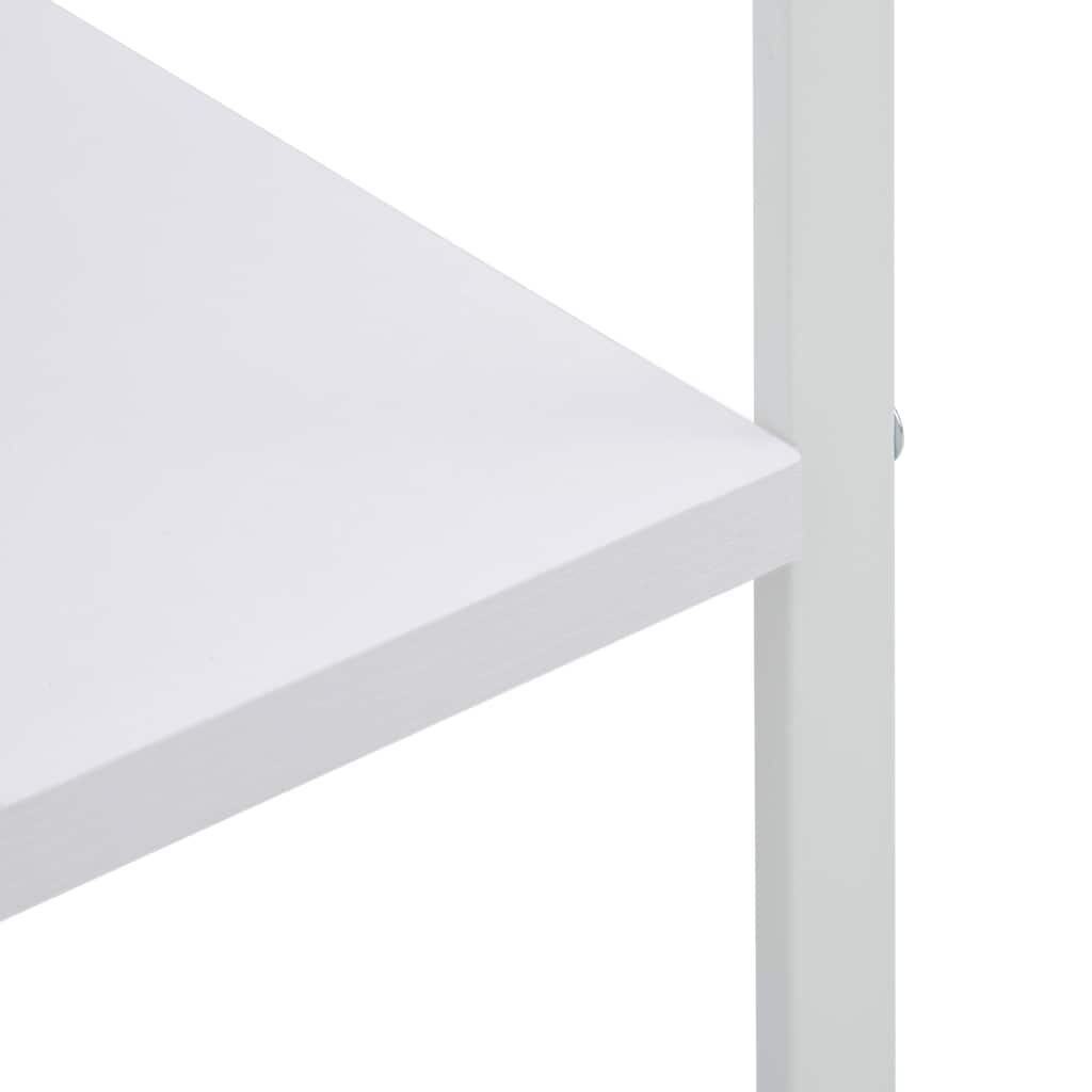 vidaXL Microwave Cabinet White 60x39.6x123 cm Engineered Wood 6