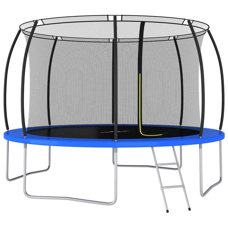 Trampoline Set Round 366x80 cm 150 kg