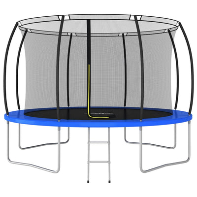 Trampoline Set Round 366x80 cm 150 kg