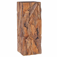 288807 vidaXL Side Table 30x30x80 cm Solid Teak Wood 3