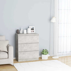 vidaXL Sideboard Concrete Grey 60x35x76 cm Engineered Wood 1