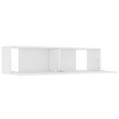 vidaXL TV Cabinet White 120x30x30 cm Engineered Wood 5