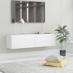 vidaXL TV Cabinet White 120x30x30 cm Engineered Wood 1