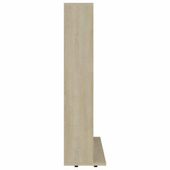 801790 vidaXL CD Cabinet Sonoma Oak 100x23x89,5 cm Engineered Wood 4