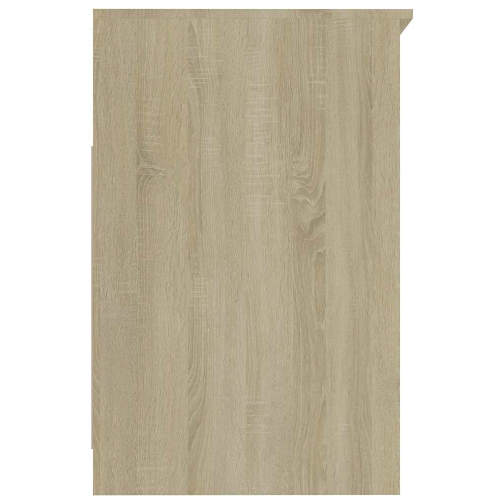 vidaXL Drawer Cabinet Sonoma Oak 40x50x76 cm Engineered Wood 5