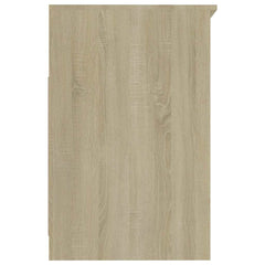 vidaXL Drawer Cabinet Sonoma Oak 40x50x76 cm Engineered Wood 5